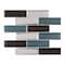 Andova Tiles SAMPLE-Daazen Borealis 2 in. x 6 in. Glass Mosaic Wall Tile SAM-ANDDAA973 - alternate 4